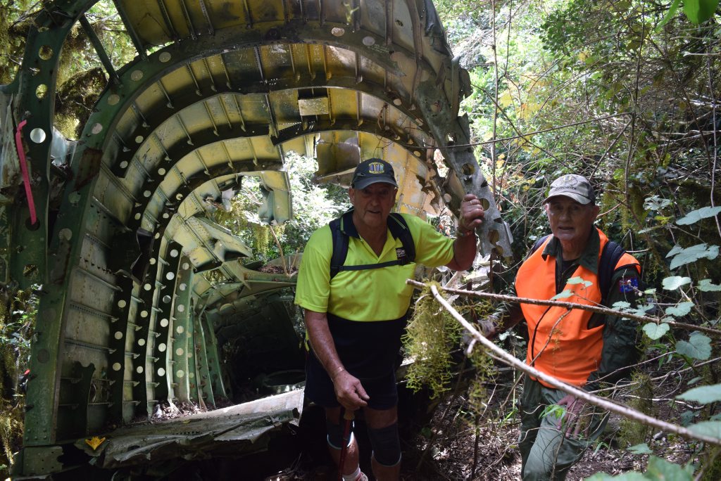 Trek to Lincoln Bomber Crash Site with RAAF.